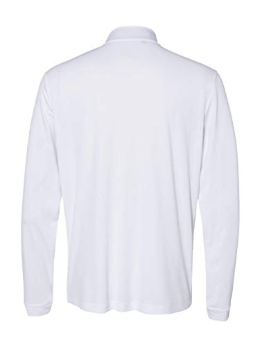 adidas Men's Lightweight UPF Pullover (S, White/Carbon)3