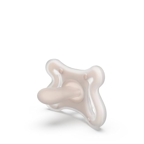 Image of Suavinex Zero Zero Silicone Baby Pacifier w /SX Pro Physiological Pacifier Nipple (0-6M), Fair