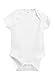 NEXT Newborn Baby - Jungen Kurzarmbodys aus GOTS-Biobaumwolle, 5er-Pack Weiß 9-12 Monate
