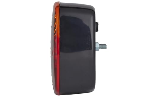 HELLA Rückleuchte - Glühlampe - 12V - Anbau/geschraubt - ECE/nicht SAE - Lichtscheibenfarbe: rot/gelb - Stecker: Schraubkontakt - links/rechts - Menge: 1 - 2SD 002 514-161