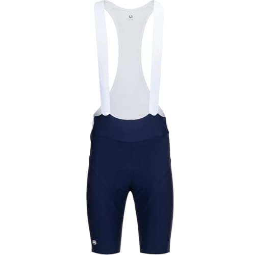 Giordana Vero Forma Bib Short - Men's, Navy Blue, L
