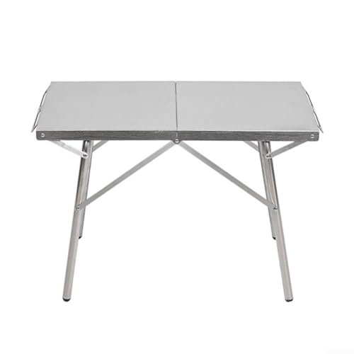 Table de camping pliante portable et légère pour bivouac et pêche - 2