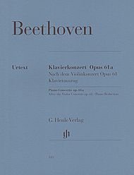 Concerto per pianoforte D Maggiore Op 1a Dopo Il Concerto per Violino Op 61