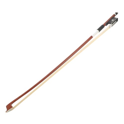 BAZEITFLOW 木製小提琴弓 高耐久性 ホーステール毛使用 バランス良好 ヴァイオリン弓練習用 楽器アクセサリー