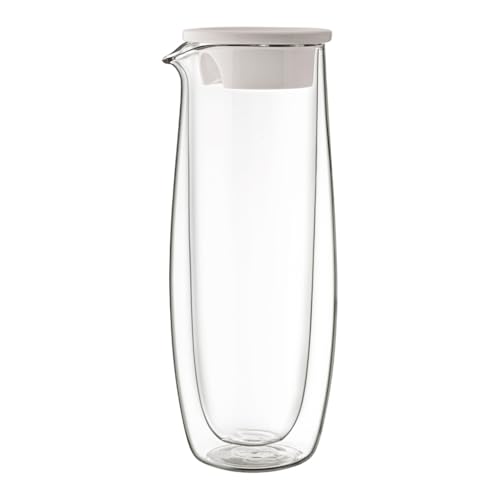 Villeroy & Boch Artesano Hot&Cold Beverages Jarra de Vidrio con Tapa, 1 Liter, borosilicatado