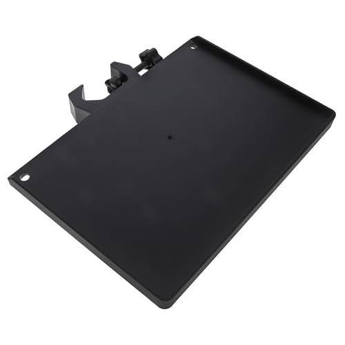 BESPORTBLE Soporte De Bandeja Para Micrófono Abrazadera Ajustable De 1-3 Cm, Bandeja Abs Negra Resistente Para Soporte De Clip, Adecuado Para Transmisión y Grabación