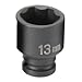 Grey Pneumatic 913MS 1/4 Surface Drive X 13mm Standard
