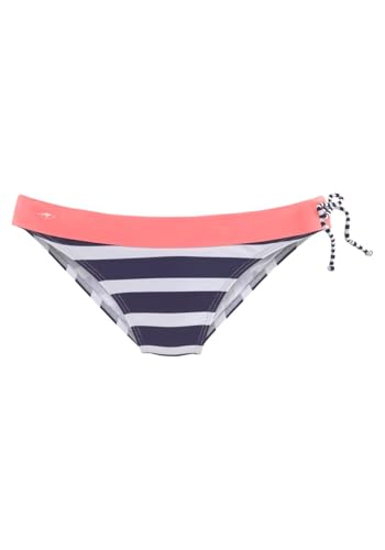 LASCANA Women's Striped Classic Bikini Bottom