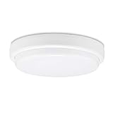 Weißes Gehäuse aus PVC , klassischem Design , Feuchtraum geeignet ,