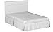 Prepac Stylish Flat Wood Panel Headboard for Queen Size Beds, Simplistic Wooden Queen Headboard 2.25