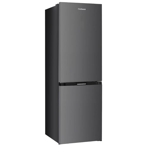 Corberó - Frigorífico Combi | CCH185606NFX | 337 Litros | 186 cm | No Frost | Funciones Super y ECO | Fresh Box | Cajón Crisper | Inox