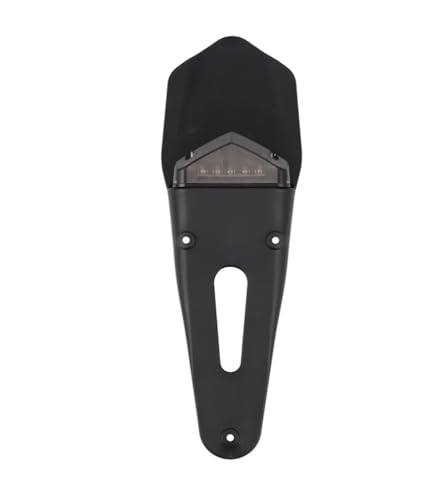 Feux arrière moto cassés ? Remplacez votre garde-boue avec ce support plaque et feu stop LED Exc