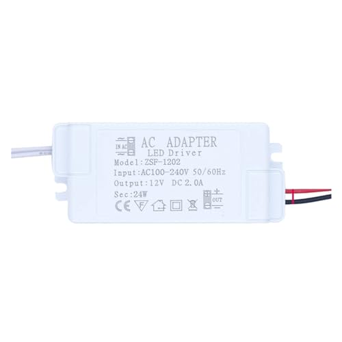 Controlador LED 12V 2A que soluciona parpadeos y cortes en tiras de luz de veinticuatro vatios 2