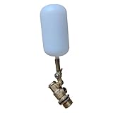 【Réglable】 La vanne à flotteur, grâce à son bras flexible, permet de régler le débit d'eau et de s'adapter à différentes profondeurs de récipient pour un contrôle précis.
