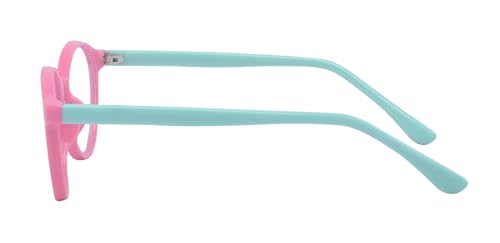 Image of Square Blue Light Blocking Glasses 2 Pack for Kids Clear Computer Blocking Glasses For Boys Girls Age 3-12