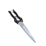 Astrowinter Hand Shears for Gardening & Sheep Shearing - Manganese Stainless Steel Topiary/Hedge Scissors for Pruning AW-006-A6