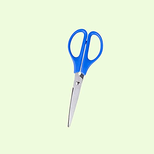 Forbici da cucina Forbici a lama lunga, resistenti all'usura, forniture per ufficio, adatte per lezioni manuali (nero blu)