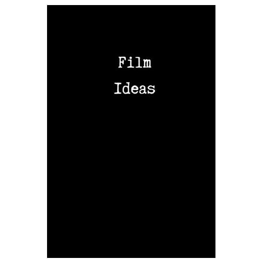Lined Notebook for Film Ideas