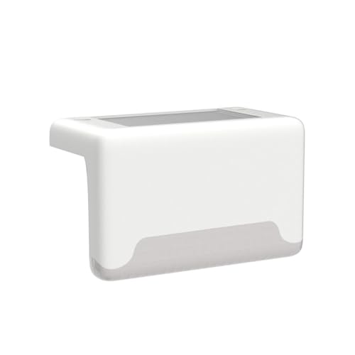 APONUO Solar Deck Lights 16 Pcs, Solar Step Lights Outdoor Waterproof Led Solar Fence Lamp for Patio, Stairs,Garden Pathway, Step and Fences(Warm White) 16 Packs (WHITE)