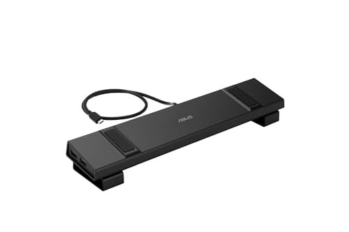 ASUS USB-C Stand Dock DC310 – Station d’Accueil 10-en-1 avec Support réglable, 2 HDMI 4K 60Hz, 4 Ports USB-A, 1 USB-C, Ethernet