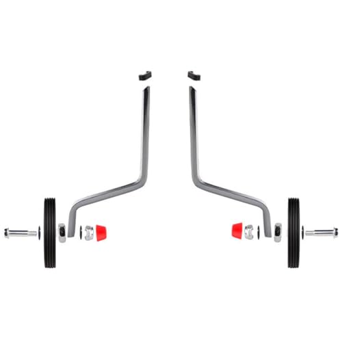 Roue de stabilisation vélo support arrière enfants roues anti-dérapantes acier