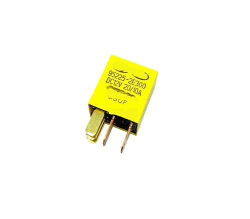 Relé de 5 pines 95225 2E300 de 12V CC y 20A para automoción pack de 2 unidades