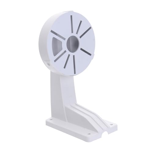 Happyyami Abs Hemisphere Wall Mount Bracket for Security Easy Installation with Wiring Durable Design for CCTV Systems
