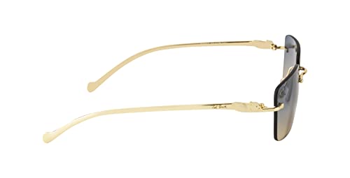 Image of Ted Smith Men's Women's UV Protection Metal Square Sunglasses