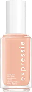 Essie expressie, Quick-Dry Nail Polish, 8-Free Vegan, Pastel Peach, All Things OOO, 0.33 fl oz
