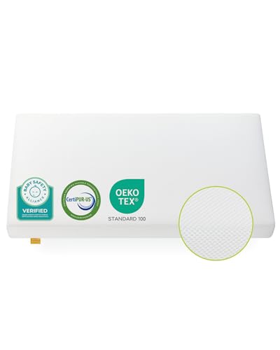 ATTABABY Breathable Crib Mattress, Baby Safety Alliance Verified...