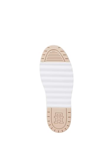 Baskets basses TH Lo Basket Tommy Hilfiger FW0FW07309 sneakers blanches en cuir - 4