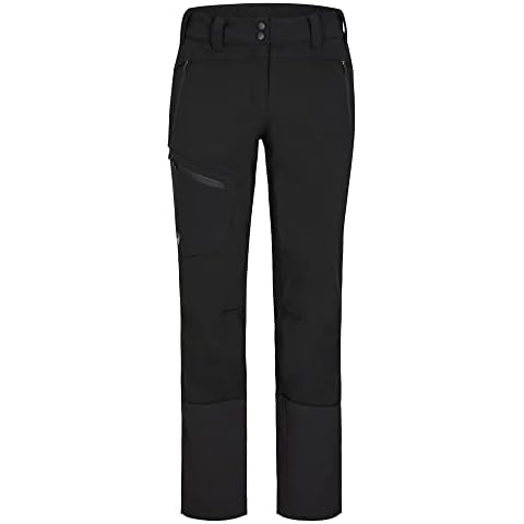Ziener Women's Nolane Softshell Hybrid Trousers, ski Tour, Windproof, Elastic, Functional, Black, 42 Cover