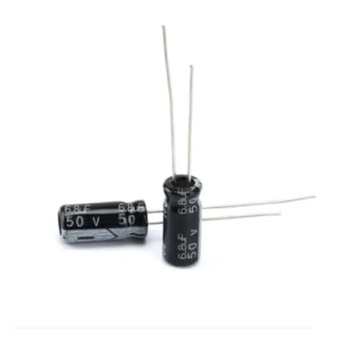 Condensateurs radiaux 6.8uF 50V 5x11mm pour réparer les pannes d'alimentation audio et vidéo