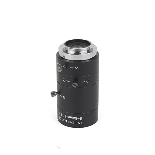 Cámara para microscopio de vídeo CCD industrial con óptica CCTV zoom de gran vista 6