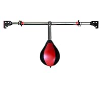 Girello Per Palla Da Boxe In Acciaio Inox Con Viti - Doppio Allenamento Speed Bag