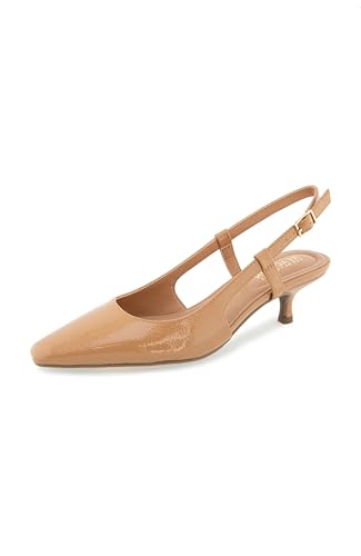 Sandale à talon Kenneth Cole Femme Maggie camel verni en taille 37
