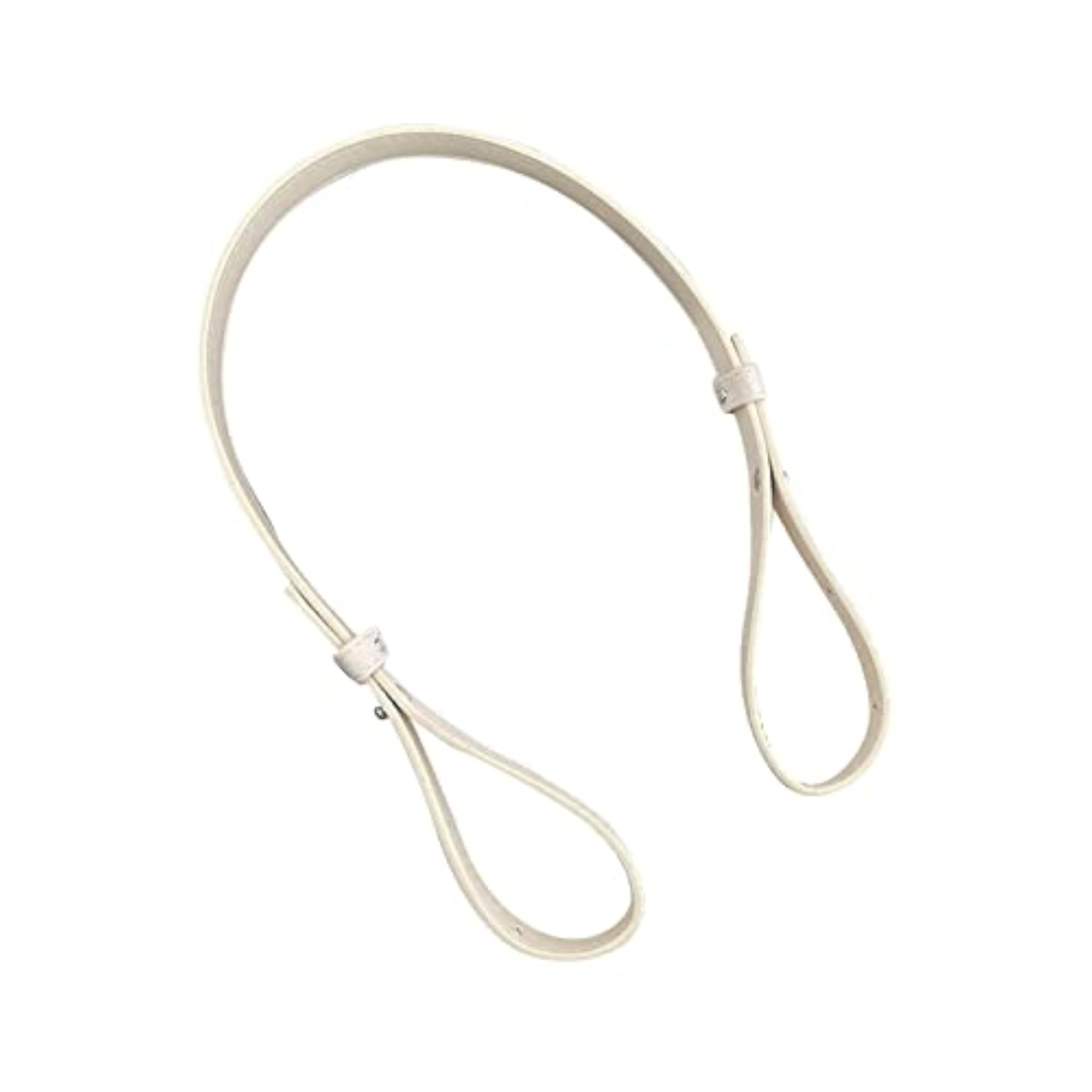 PU Leather Shoulder Strap for Tote Bag, White