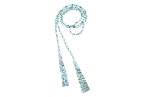 Image of Graduation Honor Cord - Aqua - Every School Color Available - Made in USA
