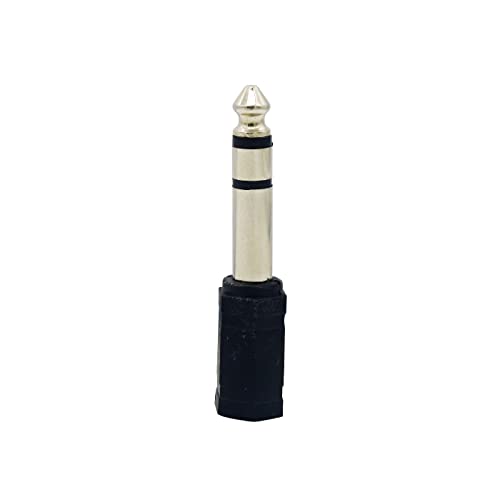 Image of Electronic Spices Mono 6.35mm male to 3.5mm female audio connectors pack of 20pcs