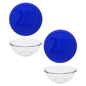 Bol mélangeur Pyrex hermétique en verre pour éviter les odeurs du frigo