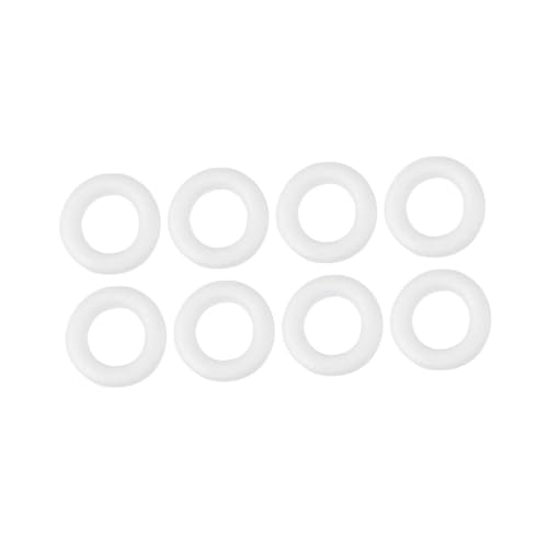 MOTHNUR 10 Stück Teiliges DIY Styropor Ring Schaumstoff Ringe zum...