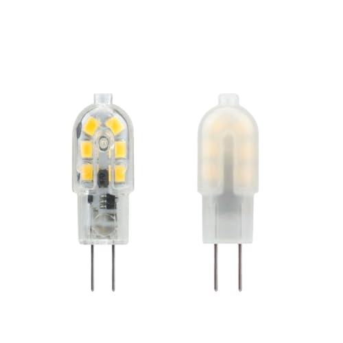 RZL Lighting, Paquete de 10, Bombilla LED G4/G9 3W/5W AC220V lámpara LED SMD2835 lámpara de iluminación de araña con Foco(Cool White,G4 3W Milky)