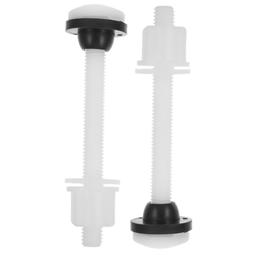 Toyvian 2個 トイレタンク用ボルト交換入り 製耐久性抜群 水漏れ防止設計 旧式離型タンク対応 簡単取付でメンテナンスに