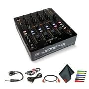 Allen & Heath Xone 43 High Performance 4+1 Channel Analog DJ Mixer (AH-XONE:43) Bundle with RCA male to 1/4 + XLR + Audio Cable 3.5mm 1/8 and More Accessoires - Image 8