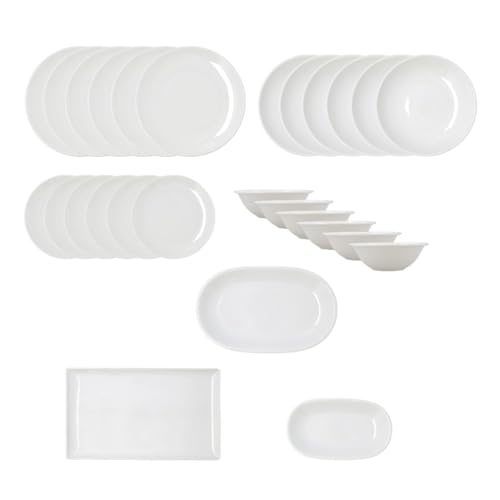Bidasoa Harmony Hydrozero Vajilla Porcelana 27 Piezas 27 Piezas - 6 Personas Porcelana Apto Microondas