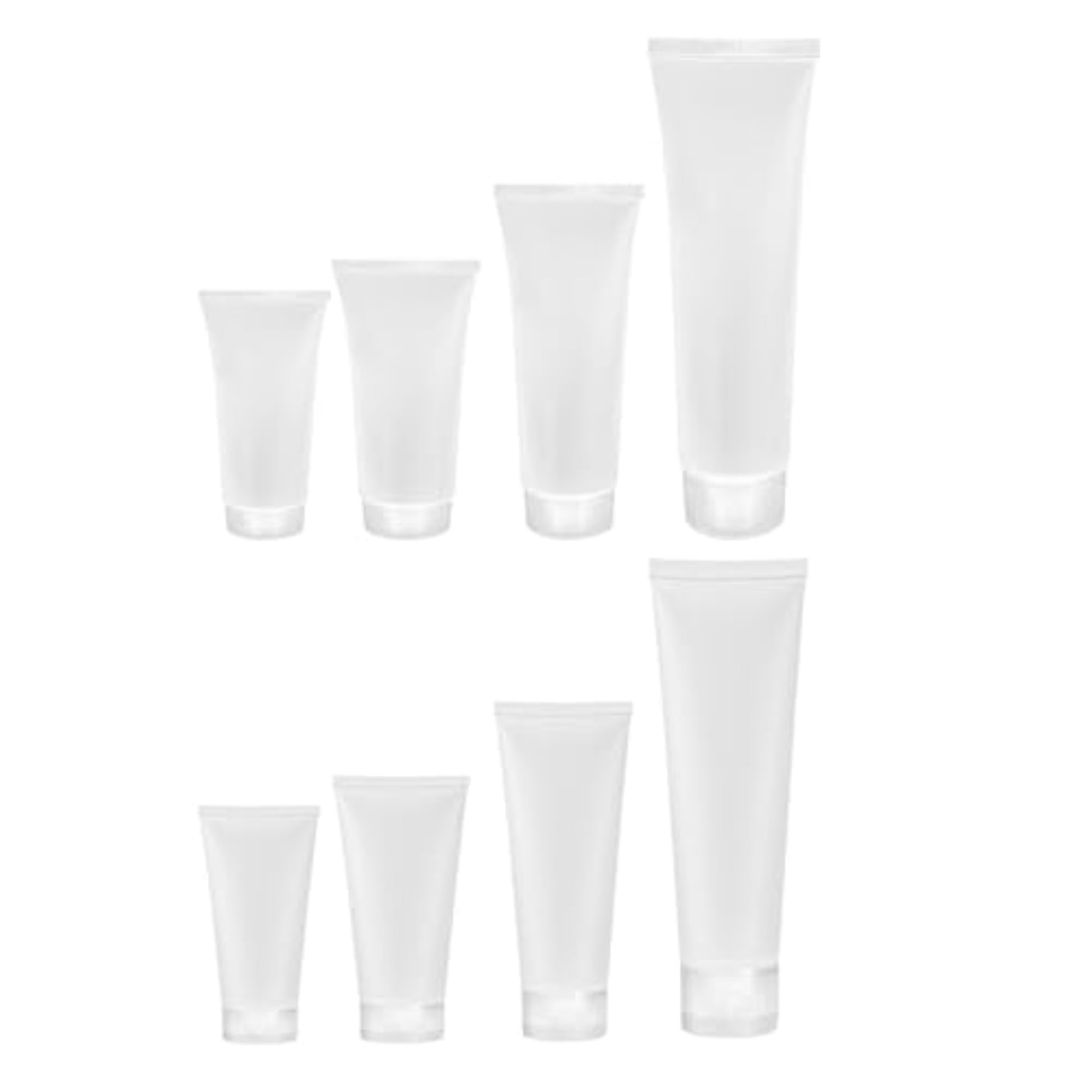 2x6 Pieces Makeup Sample Soft Container Tube Set