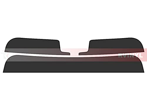 Rvinyl Window Tint Kit Compatible with BMW X3 2018-2023 - Windshield Strip Visor - 20%