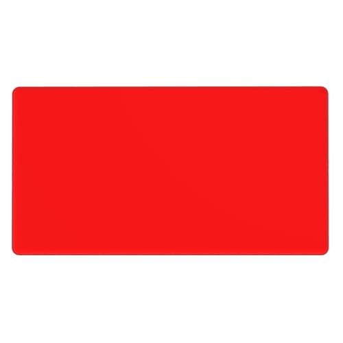 Tapis de souris de jeu rouge grand format pour ordinateur portable et pc