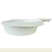Queraltó - Bidet Portatil Acoplable al Inodoro, Blanco, 9 x 25 x...