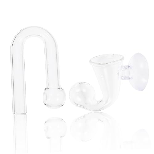 BELLIFFY 2個 co2モニター キット 一酸化炭素検知器 水槽モニター 水槽ライト 水族館の水槽 co2濃度検出器 co2ドロップグラスチェッカー 水槽の二酸化炭素テスター 家庭用品 ガラス